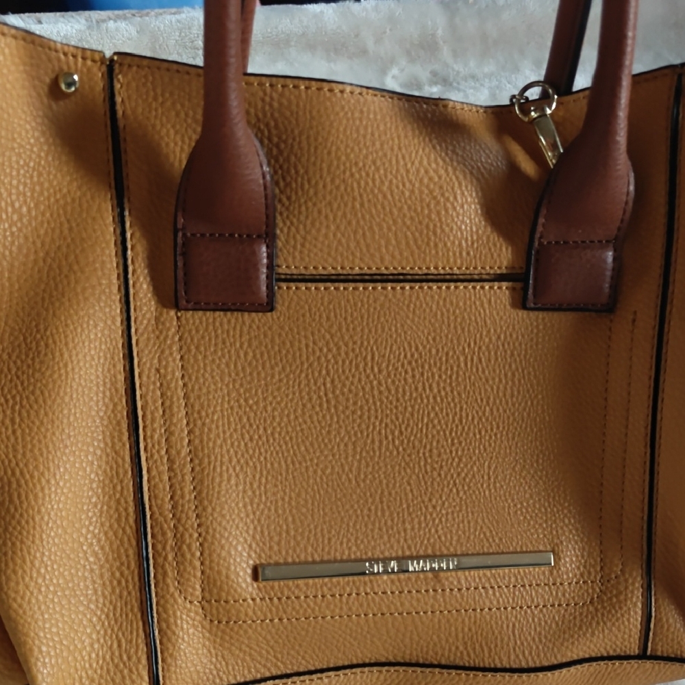 Steve Madden Brown Tote Bag